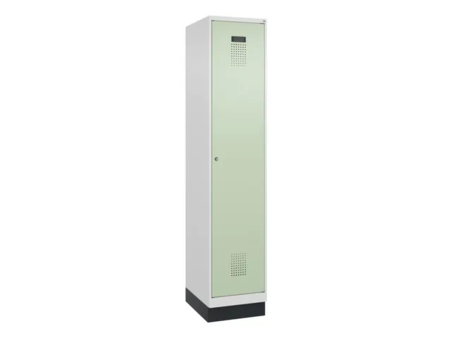 locker voor scheiding van kleding,HxBxD 1950x400x500mm,1vak