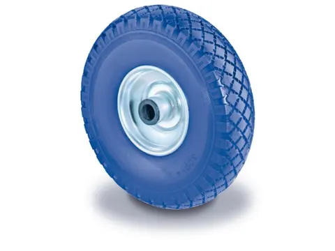 Wiel Draagvermogen 160kg 260x85mm Pu-Band Velg Staalplaat Blokprofiel