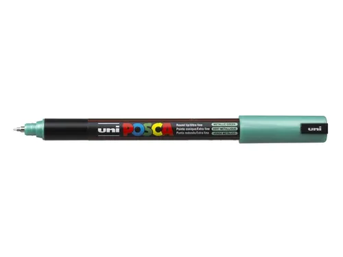 Verfstift Posca PC1MR Extra Fijne punt 0,7mm Metallic groen