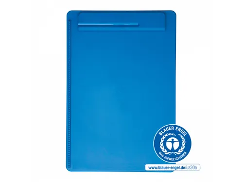 Klembord MAULgo uni recycled A4 staand blauw