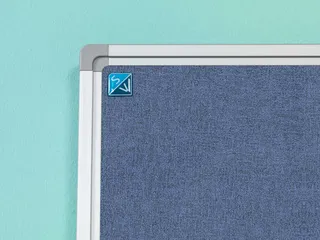 Prikbord 45x60cm Blauwpaars Accent Softline Profiel 16mm - 3