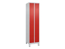 locker,HxBxD 1950x500x500mm,2vak,vak B 250mm,cil.-slot,voeten