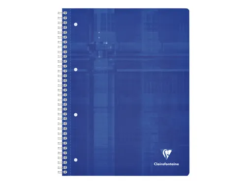 Collegeblok Clairefontaine Studium A4+ ruit 5x5mm 4-gaats 80 pagina's