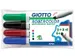 Robercolor Whiteboard Marker Large 6.4mm Schuin Assorti 4 stuks