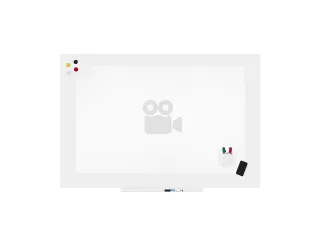 Whiteboard Rocada Skinmatt 100x150cm wit - 5