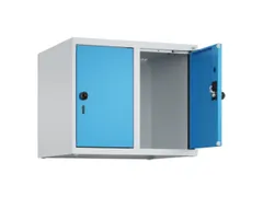 opzetkast,v. locker,2vak.,vak B 300mm,HxBxD 500x600x500mm,draaigrendel