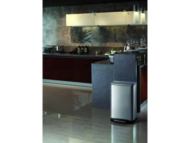 Pedaalemmer E-cube 30 Liter Mat Rvs