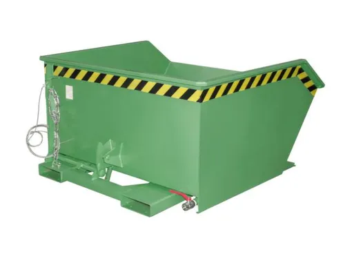 Kiepbak voor spaanders,HxLxB 680x1440x1280mm,0,75m³,draagverm. 1000kg