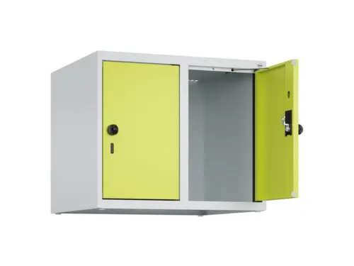 opzetkast,v. locker,2vak.,vak B 300mm,HxBxD 500x600x500mm,draaigrendel