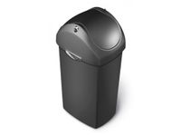 Plastic Afvalbak Swing Lid Can 60 Liter Grijs