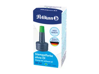 Stempelinkt Pelikan flacon 28ml groen - 1