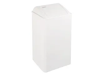 Afvalbak Wit 65 Liter Met Push Klep - 1