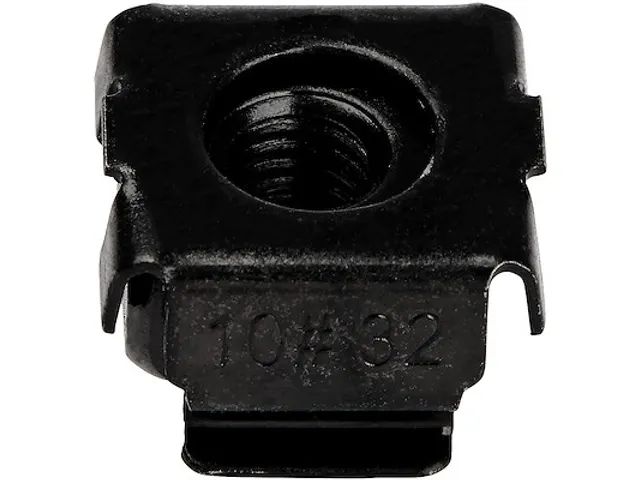 Set van 50 10-32 kooimoeren zwart