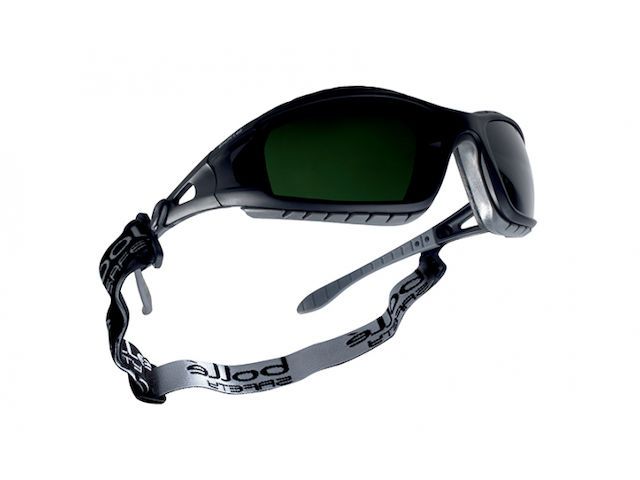 Lasbril Tracker II Zwart Polycarbonaat Grijs | VeiligheidsbrillenOnline.be