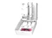 Dameshygiënedispenser Tork P1 P2 P3 wit 564050 voor menstruatieproduc