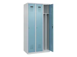 locker voor scheiding van kleding,HxBxD 1850x900x500mm,3vak