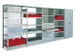 systeemstelling,grondveld,CLIP,HxBxD 2000x1056x436mm,vakl. 330kg