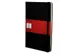 Adresboek Moleskine Large 130x210mm hard cover lijn zwart