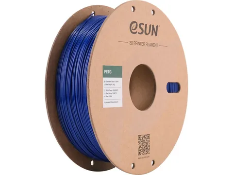 eSUN 3D printer Filament PETG 1,75mm Solide Blauw 1kg