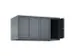opzetkast,v. locker,4vak.,vak B 250mm,HxBxD 500x1000x500mm,vleugeldeur