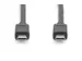 USB Type-C-aansluitkabel Type-C naar C 1m Gen2 5A 10GB 3.1versie Zwart