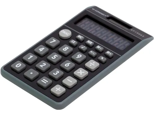 Q-CONNECT zakrekenmachine 8 cijfers Zwart