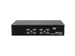 4-Poorts USB DisplayPort KVM Switch met audio