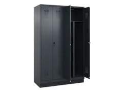 PBM-locker,HxBxD 1950x1200x500mm,4vak,vak B 300mm,draaigrendel