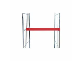 textielsjorband,v. rolcontainer,LxB 940mm x25mm,rood - 1