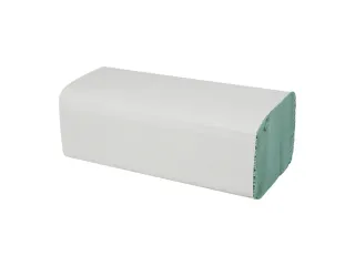 Handdoekpapier P50786 Z-fold groen 1-Laags 23x25cm 5000 Stuks - 1