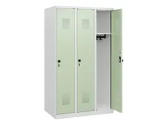 schoollocker,HxBxD 1530x900x500mm,3vak,vak B 300mm,draaigrendel