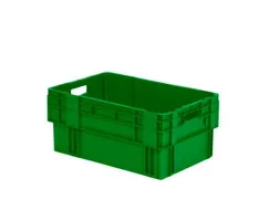 Euronorm Draaistapelbak Pp Hxlxb 270X600X400Mm 50L Groen