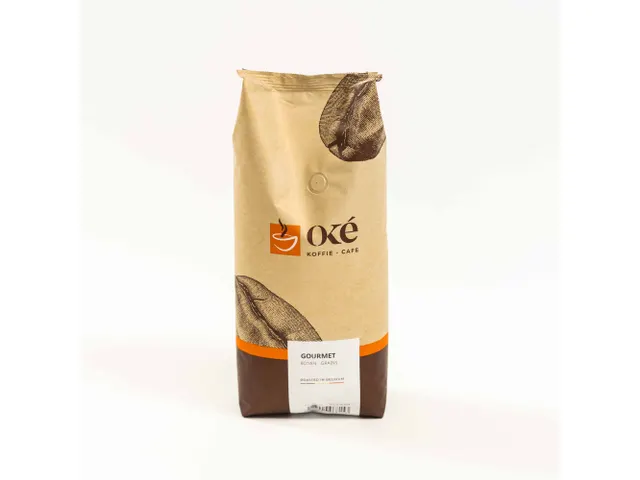 OKE Koffie Koffiebonen Gourmet zak van 1 kg