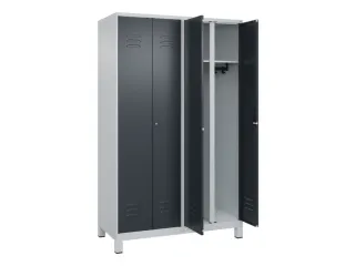locker voor scheiding van kleding,HxBxD 1950x1200x500mm,4vak - 2