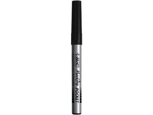 Viltstift Bic 1445 ecolutions rond fijn zwart