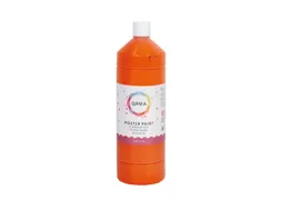 Plakkaatverf Qrea oranje 1000ml