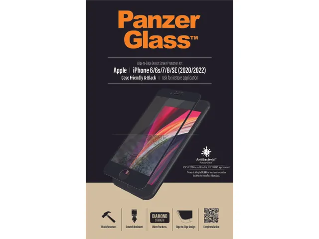 PanzerGlass Screen Protector iPhone 8 | 7 | 6s | 6 | SE (2020/2022)