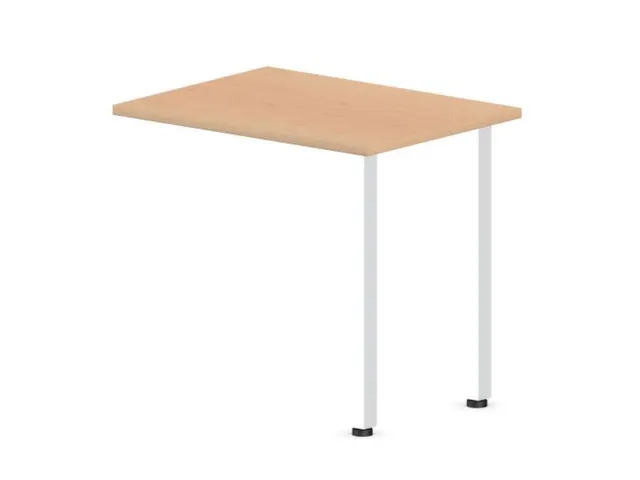 aanbouwtafel,i.h.v.,HxBxD 720-840x800x600mm,NE-esdoorn