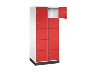 grootvolume-lockersysteem,HxBxD 1950x820x600mm,2x5vakken,cil.-slot - 1