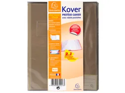 Schriftomslagen Kover transparant 17x22cm ass
