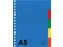 Tabbladen Kangaro A5 17-gaats A505M 5-delig assorti PP