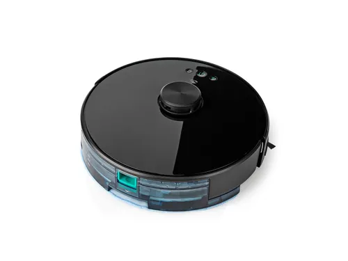 Robotstofzuiger Nedis wifi laser 3-in-1 zwart