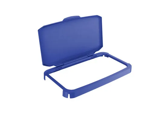 Durable Durabin 60 Liter Klapdeksel Blauw