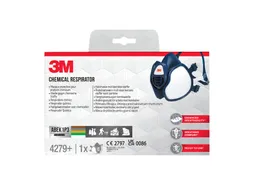 Masker 3M chemische stoffen FFABEK1 P3 D filters