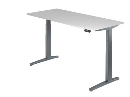 Elektrisch in hgte vst. zit-sta-bureau,HxBxD 650-1290x1800x800mm