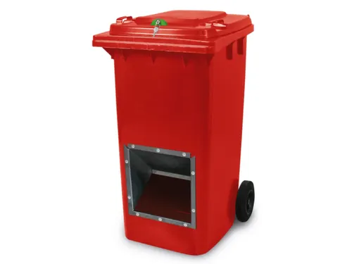 verrijdbare zoutbak,afsluitbaar,240l,HxBxD 1075x580x730mm,HDPE