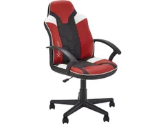 Xrocker Saturn Gaming stoel rood 120101 tiener PU leer 100kg