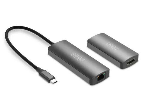 Digitus DS-55343 audio/video extender AV-zender & ontvanger Zwart