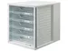 bloc à tiroirs Systembox avec 5 tiroirs fermés, transparent