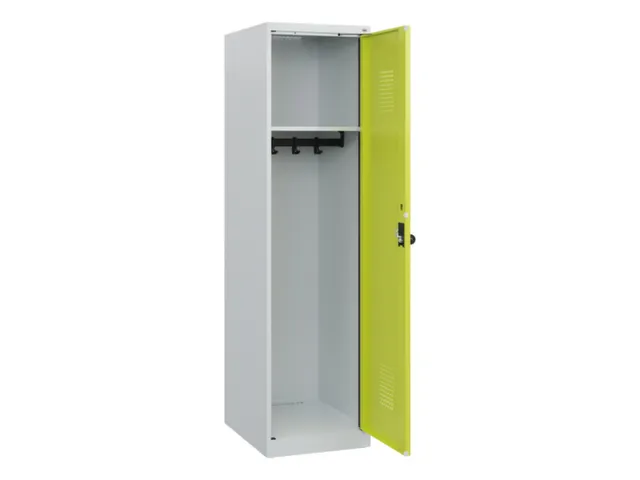 schoollocker,HxBxD 1530x400x500mm,1vak,vak B 400mm,draaigrendel